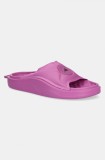 adidas by Stella McCartney papuci Slide femei, culoarea roz, JS0266