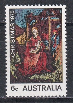 Australia 1970 - Crăciun, MNH foto