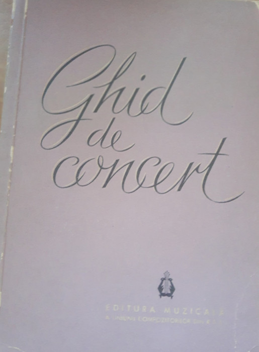 Ghid de concert - Eugen Pricope