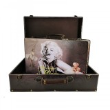 Set 2 Cutii Bijuterii tip servieta - Marilyn Monroe - WZ4210