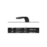 Curea transmisie H7 1956 pentru uscător de rufe BEKO 2962470100 2962470200 OEM
