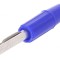 Conector banană 4mm 10A 60VDC albastru neizolat