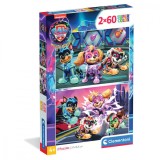 Puzzle Clementoni, Paw Patrol, 2 x 60 piese