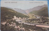 Carte postala, Caciulata cu Manastirea Cozia, perioada interbelica