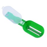 Aparat 2in 1 pentru Indeparat si Curatat Solzii de Peste, Verde, CBD CORAL BEST DEALS Verde 20 cm 5.5 cm Verde