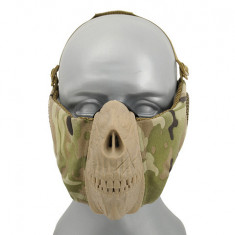 Masca Half Face Skull protectie urechi CS Multicam