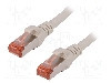 Cablu patch cord, Cat 6, lungime 10m, S/FTP, DIGITUS - DK-1644-100 foto