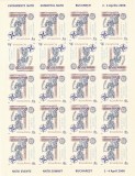 SUMMITUL NATO - 2008,COALA DE 20 TIMBRE CU 4 PERECHI TETE-BECHE, Lp.1798 ,MNH.