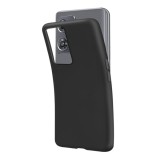 Husa compatibila cu oppo reno 7 lite 5g, matte efect, camera ultra safe, htpmag, negru