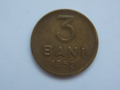 3 BANI 1952 ROMANIA foto