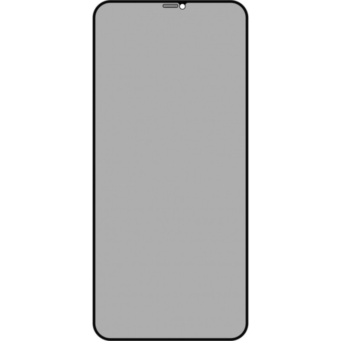 Folie Sticla Tempered Glass iPhone XS Max 6.5 Full Glue Fullcover Black Privacy