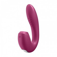 Vibrator Sunray Air Pulse+Vibrator Bluetooth Control Free App Silicon USB Berry foto