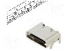 Conector USB C, versiune USB 2.0, orizontala, GCT - USB4215-03-A