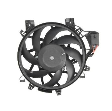 GMV radiator electroventilator Opel Combo C, 10.2001-2011, motor 1.7 DTI 16V 55kw, 1.7 DI 16V 48kw, diesel, cutie manuala, cu AC, 290 mm; 3 pini, cu