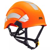Cască Alpinism PETZL Vertex HI-VIZ Orange (53-63cm) - Siguranță, Confort, Protecție Electrică, Prindere Lanterna