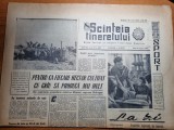 scanteia tineretului 27 august 1963-art. regiunea arges,timisoara ,deva,galati