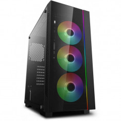 Carcasa Deepcool Matrexx 55 V3 ADD-RGB 3 Ventilatoare incluse Middle Tower Black foto