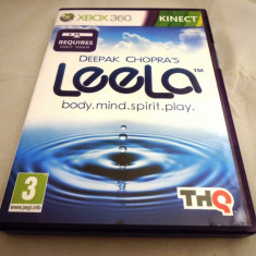 Deepak Chopra's Leela, XBOX360, original, Este necesar senzor Kinect