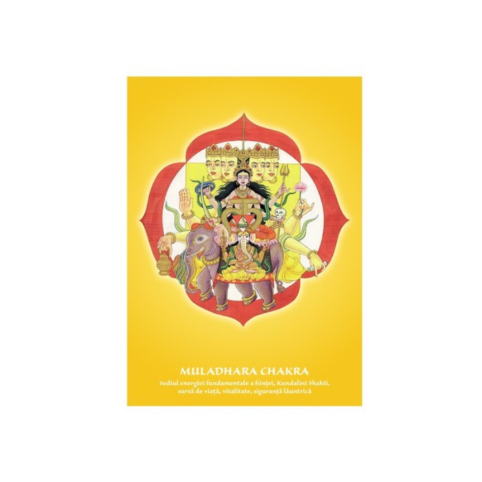 Set postere centri de forta chakra - Ganesha
