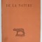 LUCRECE , DE LA NATURE ,TEXT IN LIMBA LATINA , NOTE SI EXPLICATII IN LIMBA FRANCEZA , 1920