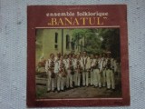 Orchestra ansamblului folcloric Banatul Timisoara disc vinyl muzica populara VG, Electrecord