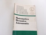 Cumpara ieftin G. ANDONIE, ISTORIA STIINTELOR IN ROMANIA. MATEMATICA.EDITURA ACADEMIEI RSR 1981