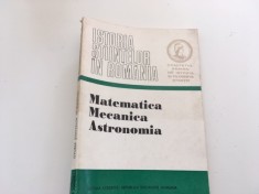 G. ANDONIE, ISTORIA STIINTELOR IN ROMANIA. MATEMATICA.EDITURA ACADEMIEI RSR 1981