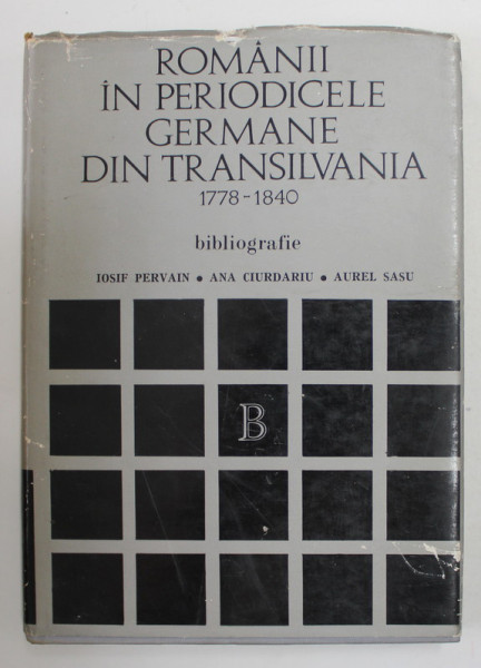 ROMANII IN PERIODICELE GERMANE DIN TRANSILVANIA 1778-1840