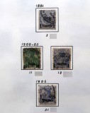 Levant-Oficiile Poștale Germane din Imperiul Otoman (Levant) &ndash; Lot 4 timbre clasice, 1884&ndash;1905
