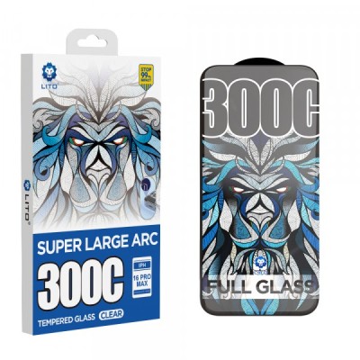 Folie de protectie Ecran Lito D+ Max 300C pentru Apple iPhone 16 Plus, Sticla Securizata, Full Glue foto