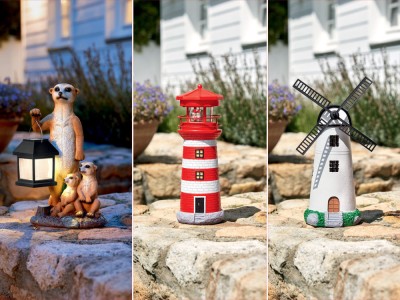 SUPER SET 3 LAMPI SOLARE DE GRADINA,DECORATIVE,LAMPI SOLARE MARI,PRET OKAZIE! foto