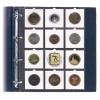 5 folii pentru monede, Compact A4, pentru monede in cartonase de 67 x 67 mm