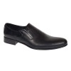 Pantofi barbati eleganti din piele naturala fara siret Negru - NIC211NEL