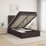 Cumpara ieftin Pat ottoman cu saltea Maro inchis 120 x 190 cm Tesatura