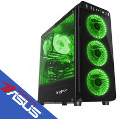 Sistem desktop Rogue Plus Powered by ASUS AMD Ryzen 7 2700 Octa Core 3.2 GHz 16GB RAM DDR4 nVidia GeForce GTX 1660 Ti TUF GAMING O6G 6GB GDDR6 192bit foto