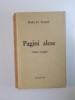 PAGINI ALESE. VOLUM OMAGIAL de RADU D. ROSETTI , 1935