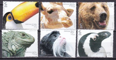 Portugalia 2001 fauna zoo MI 2520-2525 MNH ww81 foto