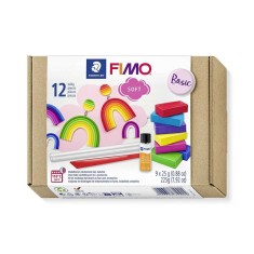Set 9 paste polimerice FIMO și accesorii, 225g