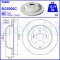 DELPHI BG5006C Disc frana