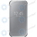 Husa Clear View pentru Samsung Galaxy S6 argintie EF-ZG920BSEGWW