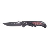 Cumpara ieftin Briceag de vanatoare IdeallStore&reg;, Fire Blade, otel inoxidabil, 21.5 cm, portocaliu