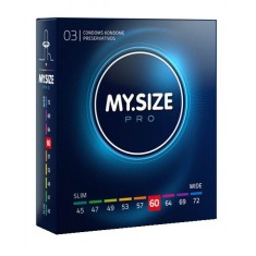 Prezervative Premium My Size "MY SIZE PRO" 60 mm - 3 Bucati##