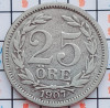 1023 Suedia 25 ore 1907 Oscar II (1872-1907) km 775 argint, Europa