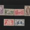 Africa Ecuatoriala Colonii franceze 1937 - Omnibuse , Expozitia Mondiala Paris , serie 6 valori, dantelate , MNH , Mi.75-80