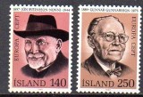 ISLANDA 1980, EUROPA CEPT, serie neuzata, MNH