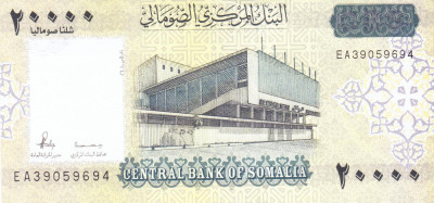 Bancnota Somalia 20.000 Shilingi 2010 (2023) - P42 UNC foto