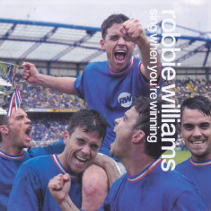 CD Pop Rock: Robbie Williams - Sing When You're Winning ( 2000, original )