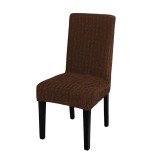 Cumpara ieftin Set 6 huse scaune fara volane, Maro Inchis -HEP115