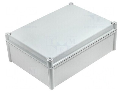 Carcasă universală SOLID gri 278x378x130mm IK08 foto
