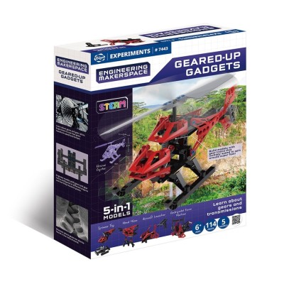 Kit STEM Construieste gadgeturi avansate, Gigo Toys, 114 piese foto
